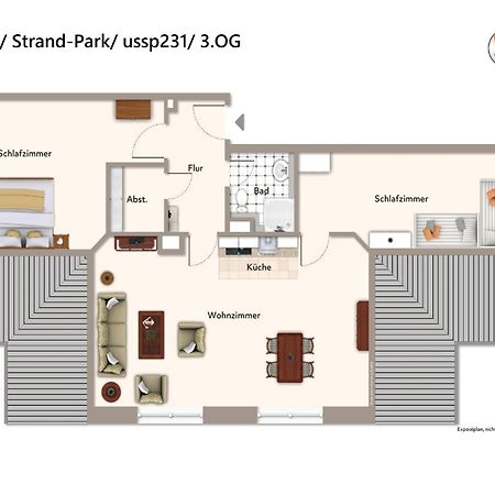 Strand-Park Strand-Park 231 Ostseebad Heringsdorf Exterior foto